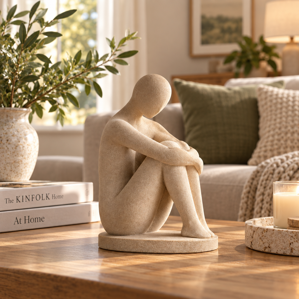 Tovelyq QuietForm Abstract Human Figure Art Sculpture product view