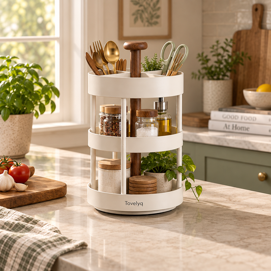 Tovelyq OrbitCaddy Rotating Desktop Organizer product view